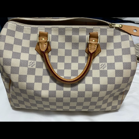 Louis Vuitton SPEEDY 30 Damier Azur - Picture 1 of 15
